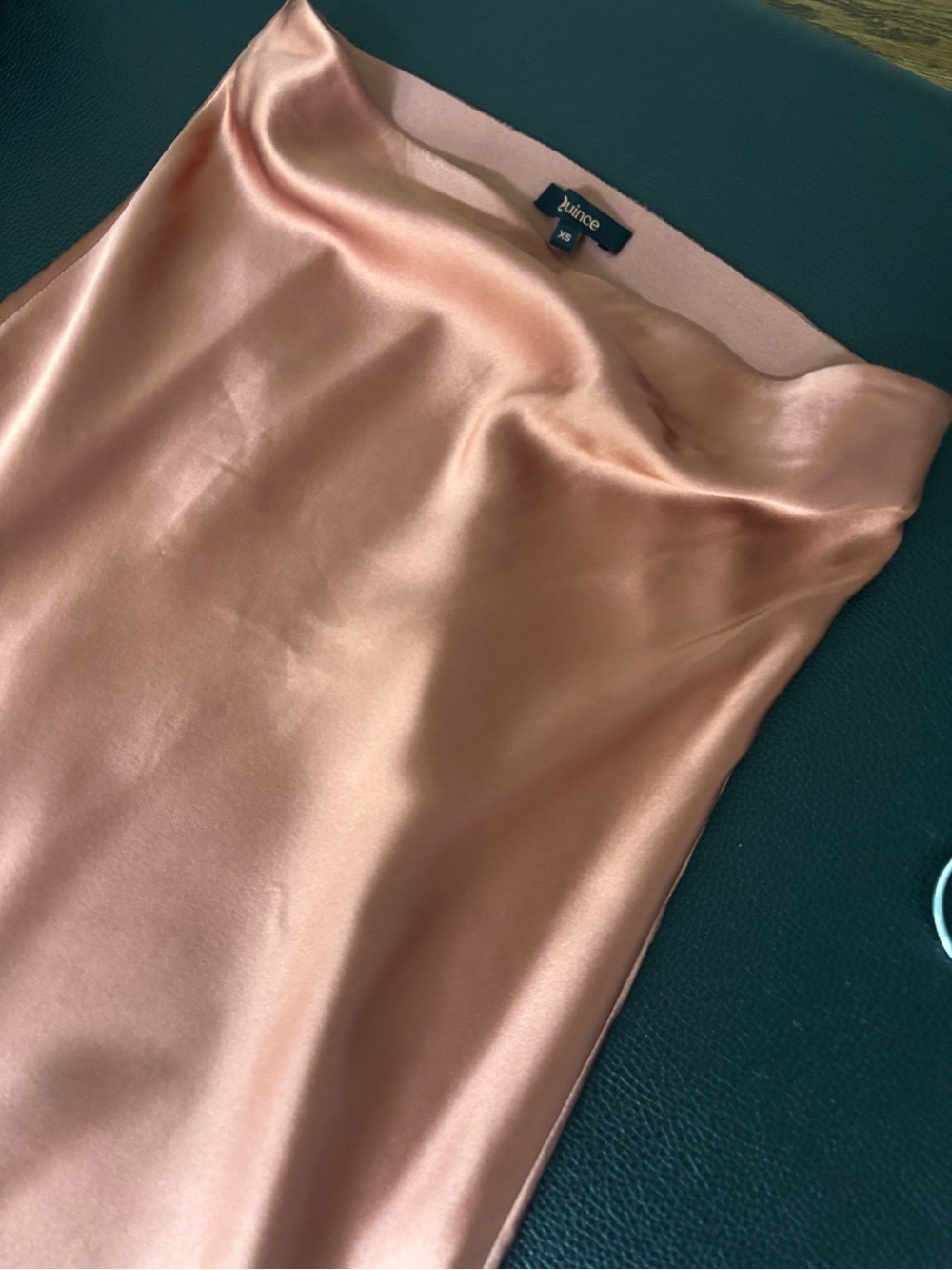 100% Washable Silk Maxi Slip Skirt - Picture 5 of 6